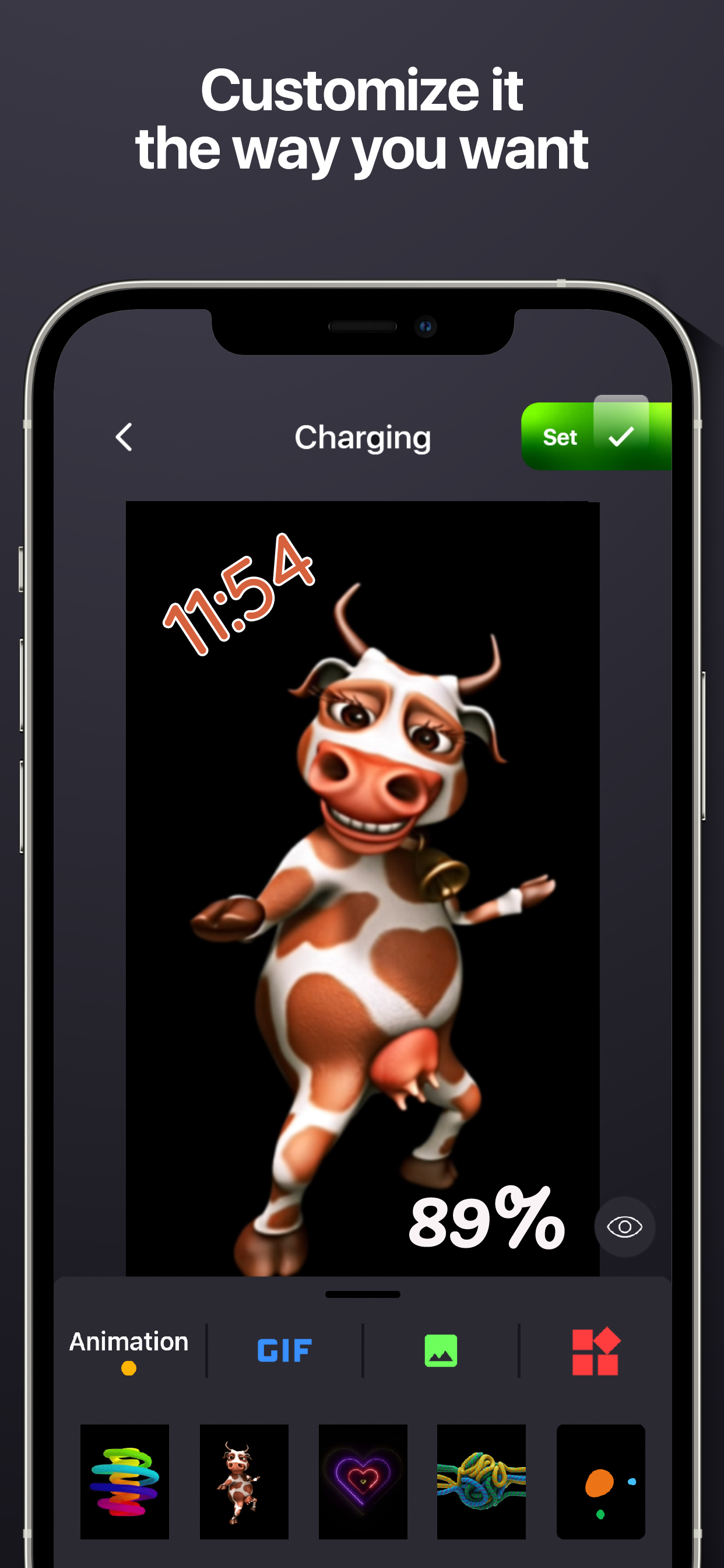 Battery Charging Effects screenshot